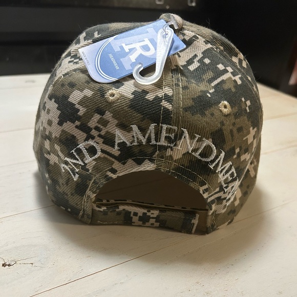 Liberty or Death Protected by the 2nd Amendment Digital Camo Baseball hat NWT - Picture 3 of 3
